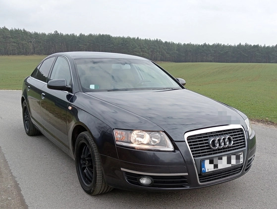 Audi A6 cena 20900 przebieg: 268417, rok produkcji 2007 z Gniezno małe 67